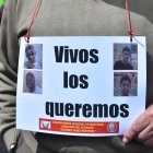 "Vivos los queremos" es una de las frases que más ha resonado en la búsqueda de los menores desaparecidos.