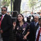 La vicepresidenta Verónica Abad solicitó que la Fiscalía investigue supuestas presiones a los jueces del TCE, días antes de la audiencia con Diana Jácome.