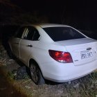 Incidente. En este vehículo se movilizaban los sospechosos. Hubo persecución previa a su detención.