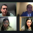 El excandidato presidencial Andrés Aráuz participó de la sesión de la comisión ocasional que tramita el proyecto de reforma constitucional sobre bases extranjeras.