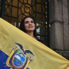 Verónica Abad intentó ingresar el 23 de diciembre a su despacho en Quito.