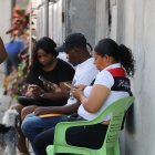 Familiares de los niños desaparecidos en el sur de Guayaquil.