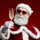 Papá Noel en una imagen referencial.