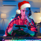 Los gamers en Navidad.