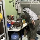 Foto cedida por el Ministerio Público del Trabajo (MPT) del estado de Bahía, que muestra el lugar donde fueron rescatados 163 operarios chinos.