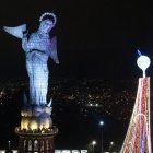 En el Panecillo, los comerciantes aseguran que la afluencia disminuyó.