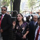 La vicepresidenta Verónica Abad recobró sus funciones el lunes 23 de diciembre.