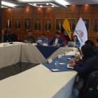 La Comisión de la Niñez de la Asamblea reunida este 26 de diciembre del 2024.