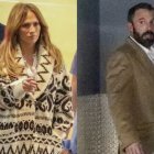 Jlo y Ben Affleck llegando a su cena.