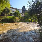 Registro. En meses anteriores, el río Tomebamba mostró un bajo caudal por la ausencia de lluvias en el Austro ecuatoriano.