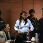 La fiscal Diana Salazar en una audiencia realizada en agosto pasado.