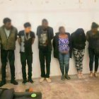 Todos los detenidos tienen antecedentes penales por varios delitos.