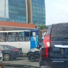 En la avenida Francisco de Orellana, cerca de los centros comerciales levantados en la ciudadela Kennedy, las quejas fueron múltiples por el bloque de calles.
