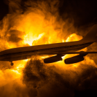 Referencial. Accidente aéreo.