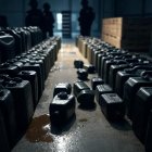 Referencial IA. El alcaloide fue encontrado en un contenedor.