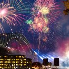 Sídney, Australia en Año Nuevo.