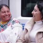 En el 2024, la mayoría de usuarias del metro de Quito fue mujer.