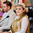 La vicepresidenta del Consejo de Participación, Johanna Verdezoto.