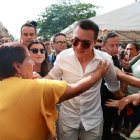 El presidente Daniel Noboa en territorio.