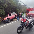 Siniestro de tránsito en el sector de Monjas.