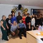 Moisés Caicedo celebró el Año Nuevo con amigos y familiares.