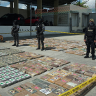 Foto de archivo de un decomiso de droga en Guayaquil.