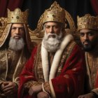 Melchor, Gaspar y Baltazar