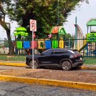 A lo largo de la avenida del Malecón están ubicadas nuevas señales de tránsito.