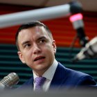 El presidente de la República, Daniel Noboa Azín.