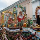 El personaje de mayoral es común ver en los tradicionales pases del Niño Jesús que se realizan en la capital azuaya