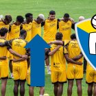 Gabriel Cortez siendo parte del primer entrenamiento de Barcelona.