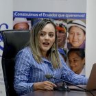 Cargo. Verdezoto ocupa la Vicepresidencia del CPCCS. Será enjuiciada por incumplimiento de funciones.