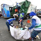 Recolección. Desechos fueron recolectados este 1 de enero de 2025.