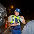 Guayaquil. Agentes de la ATM en controles.