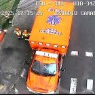 Asistencia. La ayuda se gestionó con asistencia de cámaras del ECU-911