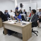 La postulante a la Corte Constitucional, la jurista Angélica Porras.