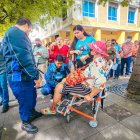 Paramédicos están listos para atender a los guayaquileños en caso de una emergencia.