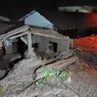 La Secretaría de Gestión de Riesgos alertó que hasta el momento hay dos familias damnificadas.