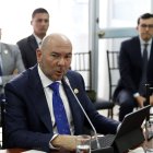 El ministro de Defensa, Gian Carlo Loffredo, en una comparecencia en la Asamblea.