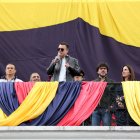 El presidente Daniel Noboa arrancó su campaña desde Carondelet el 5 de enero.