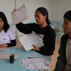 El CNE capacita a los miembros de Juntas Receptoras del Voto como parte del proceso electoral.