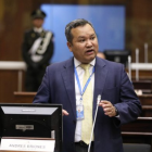 Andrés Briones, asambleísta del PSC, no contó con apoyo.