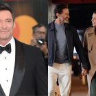 Hugh Jackman y Sutton Foster disfrutan de una cena en Santa Mónica, California, el 6 de enero de 2025.