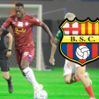 El ecuatoriano Felipe Caicedo se convirtió en el nuevo fichaje del Barcelona SC.