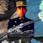 Composición sobre militar peruano acusado de traficar municiones a Ecuador.