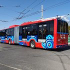 Así será uno de los nuevos buses articulados que tendrá el sistema Trolebús de Quito.