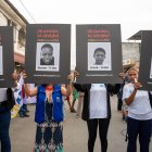 Caminata para exigir justicia por menores de Las Malvinas, que se realizó días atrás.