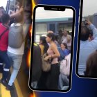 Hecho. El pánico se apoderó de los pasajeros del articulado.