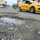 Queja. Así permanece desde hace meses la avenida Patria Nueva, una de las más transitadas de la ciudad.
