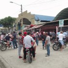 Comerciantes del Mercado cerraron sus puertas después del asesinato.